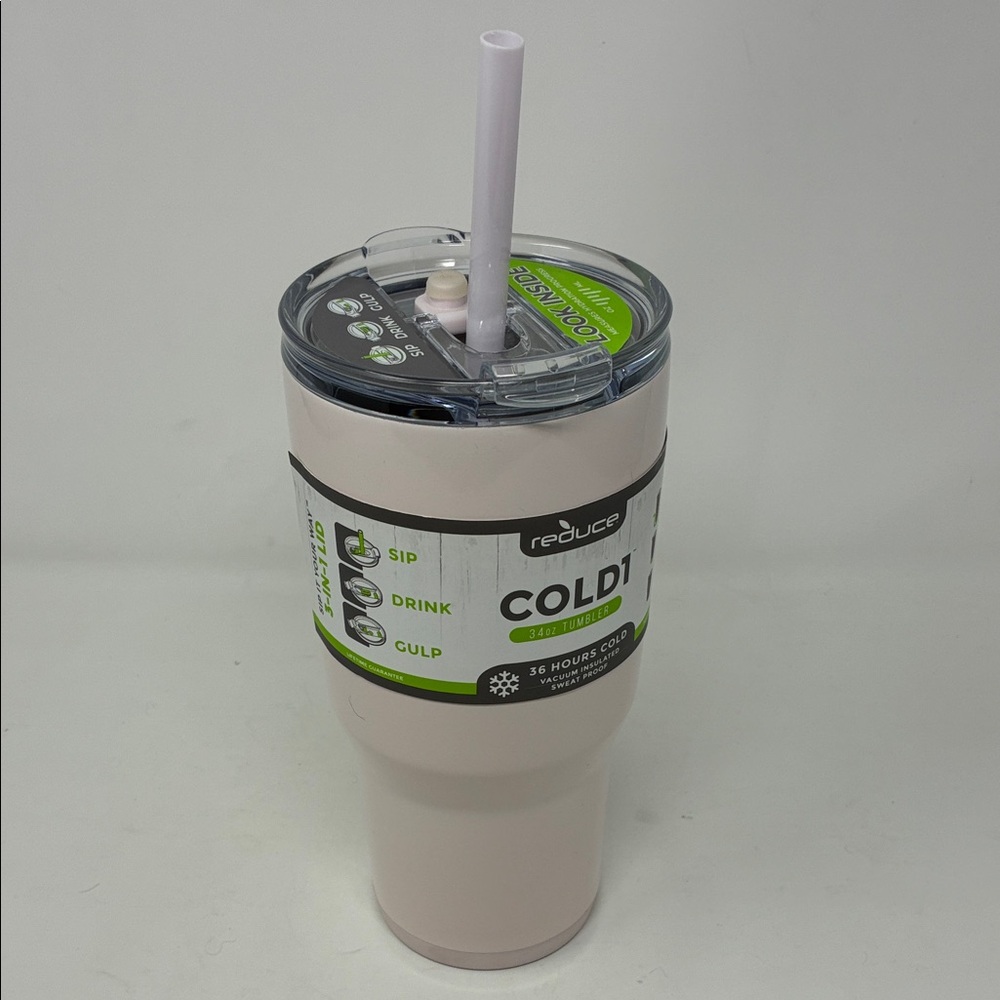 Cold1 Insulated Tumbler - Cotton Size:34 oz